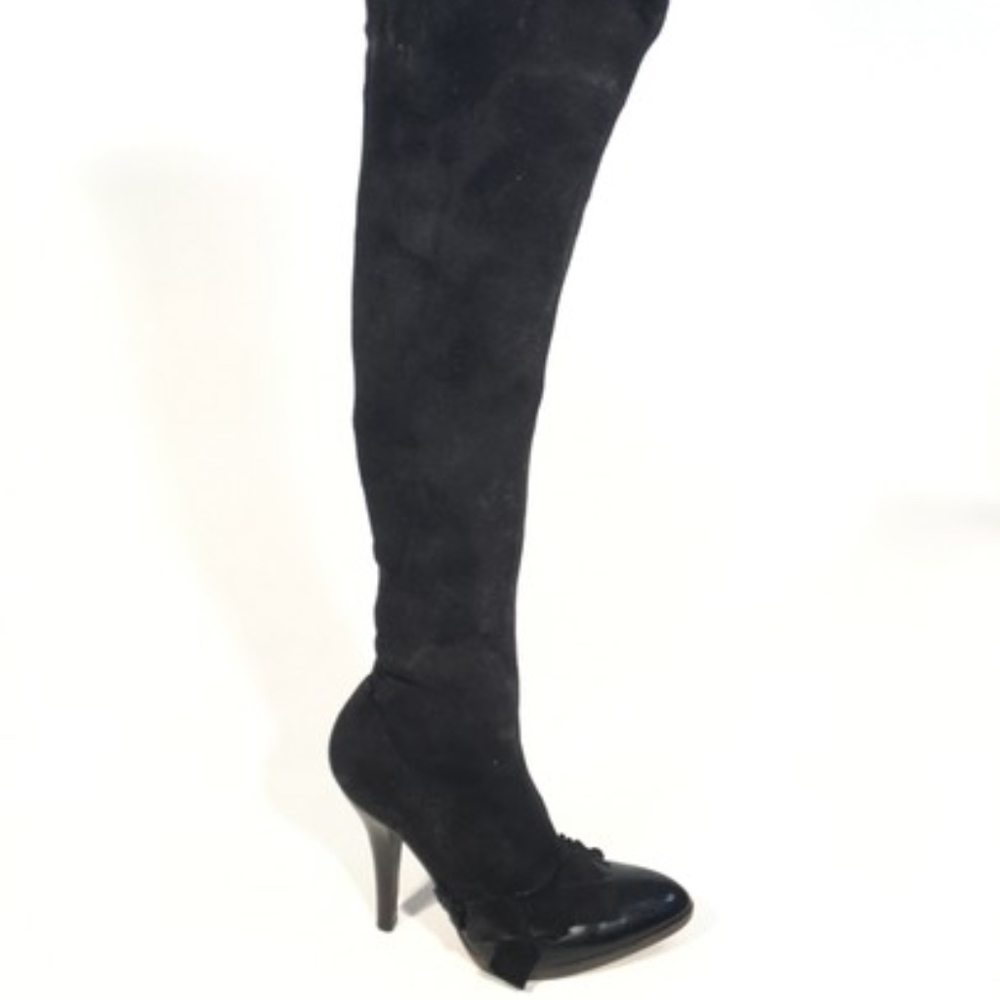 Yves Saint Laurent  YSL Thigh High OTK Boots